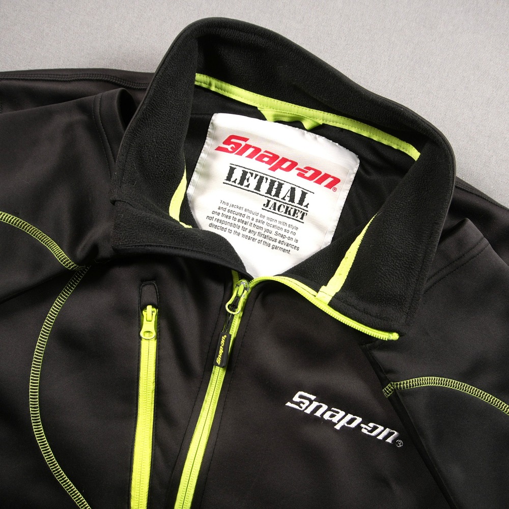 Snap-on Lethal Choko Softshell Fleece Lined Men Jacket XL Work Mechanic Tech